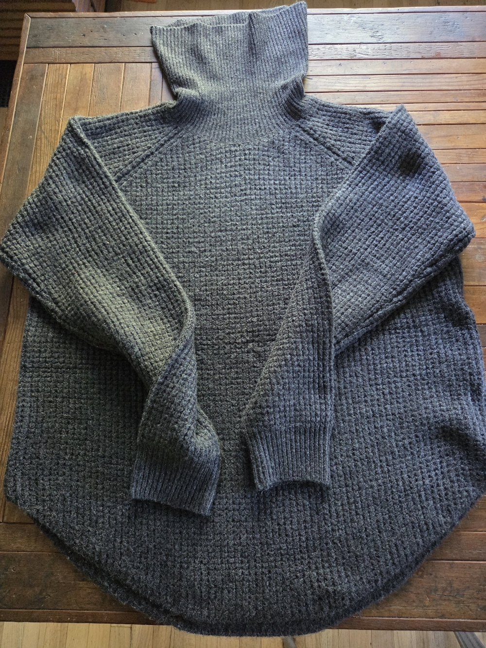 Kuhl Sienna Charcoal Ribbed Turtleneck Sweater - Women